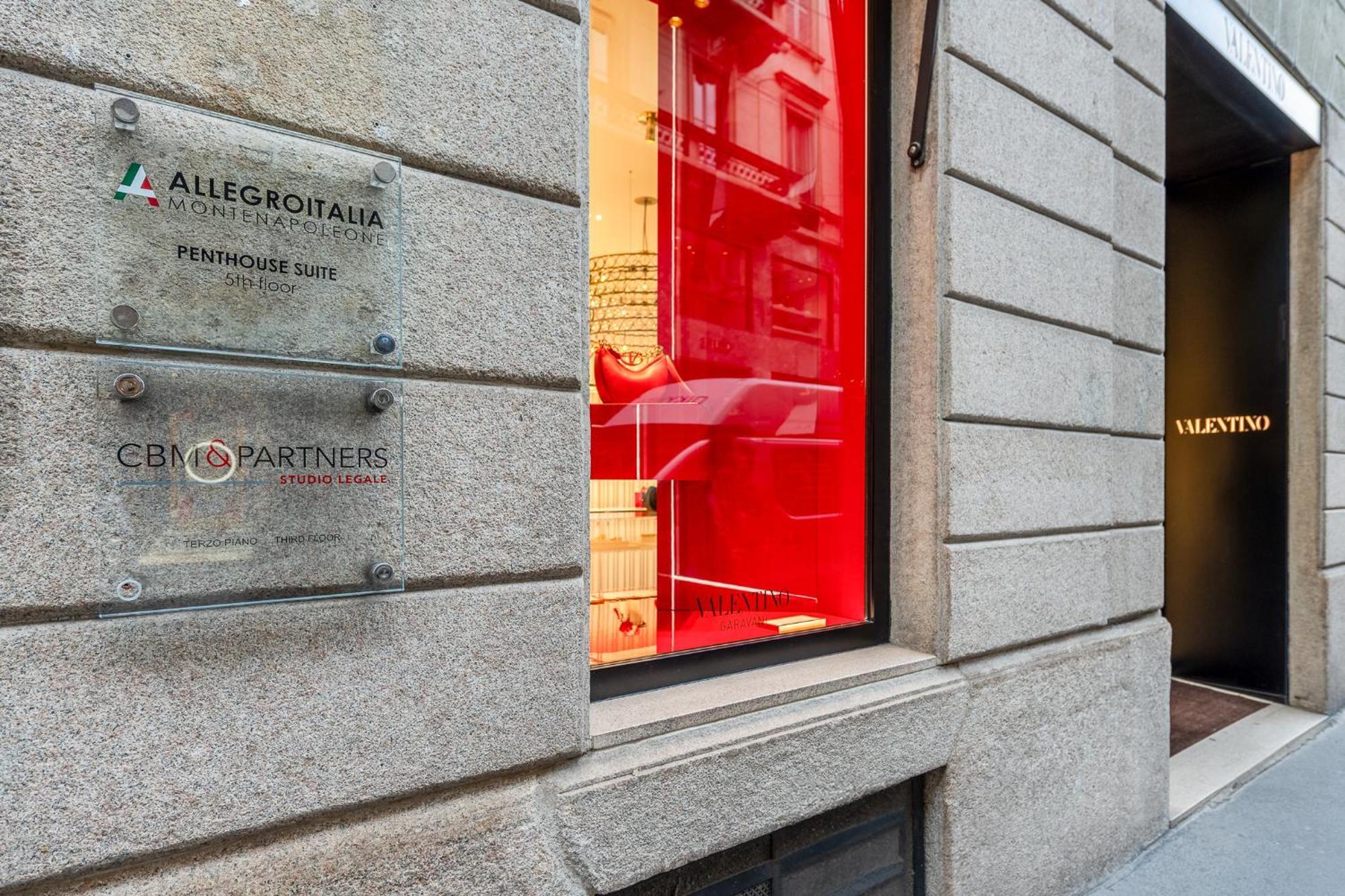 Allegroitalia Penthouse Montenapoleone Milán Exteriér fotografie